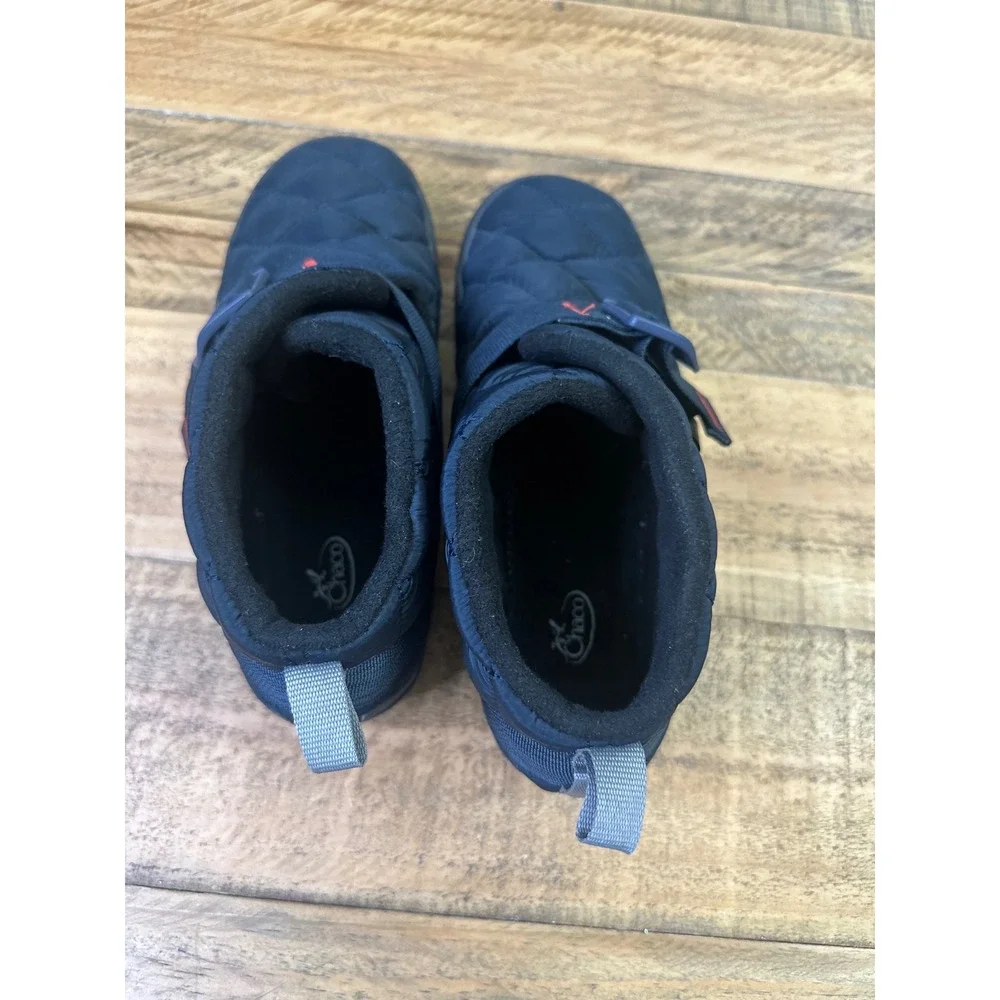 Chaco Ramble Puff Mid Quilted Navy Blue Boots JCH107477 Mens 9.5‎
